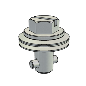 ST9001.* <br> Stelo testa esagonale