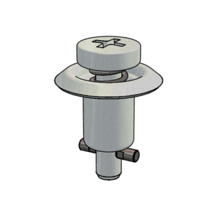 V26S02.* <br> Stelo testa a croce