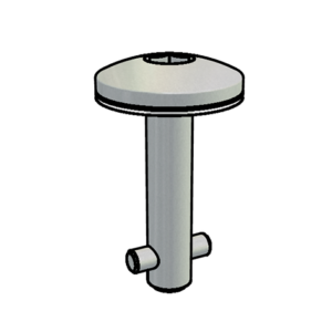 ST5018.* <br> Stelo testa esagono incassato