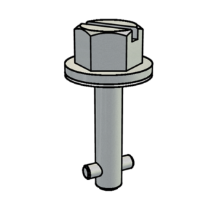 ST5011.* <br> Stelo testa esagonale