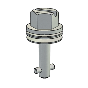ST6011.* <br> Stelo testa esagonale