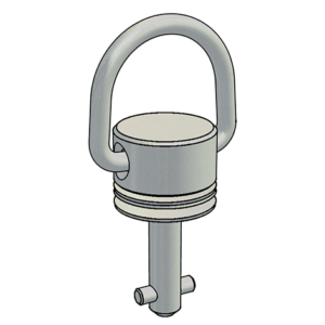 ST6004.* <br> Stelo testa anello ribaltabile