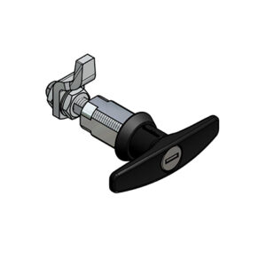 FL91BR.85.T* <br> Serratura a compressione regolabile con maniglia a T