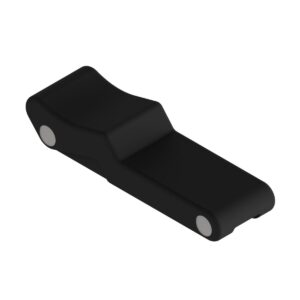 D070 Chiusura a leva con leva in gomma