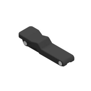 D071 Chiusura a leva con leva in gomma